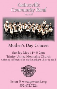 GCB Moms Day Concert Poster R2